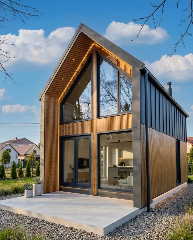 Holzrahmenhäuser Schlesien und Beskiden | Realisierung Kamesznica | 3 Monate!