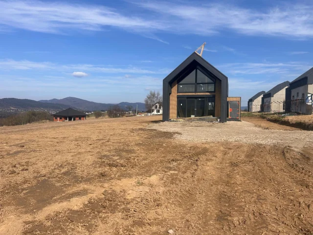 Realizacja nowoczesnego domu szkieletowego w Pietrzykowicach | Ekodom75